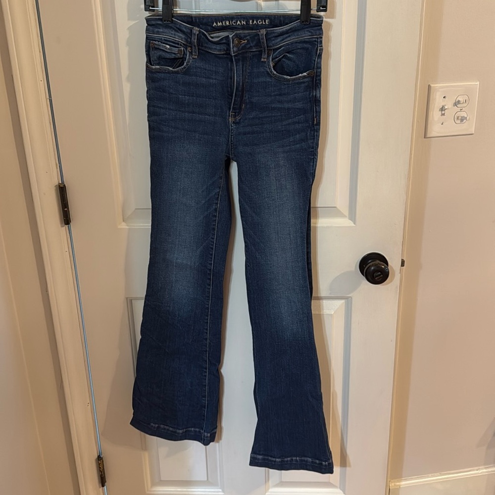 American Eagle Super High Rise Flare